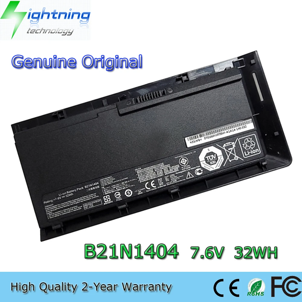 

New Genuine Original B21N1404 7.6V 32Wh Laptop Battery for ASUS PRO Advanced BU201 BU201L BU201LA Series 0B200-01060000