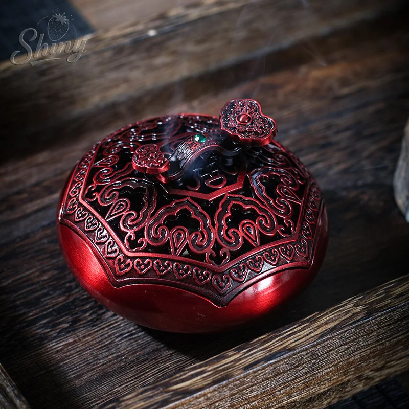 

Creative Alloy Playing Seal Seal Imitation Copper Disc Incense Burner Indoor Incense Burner Living Room Decorative Ornaments