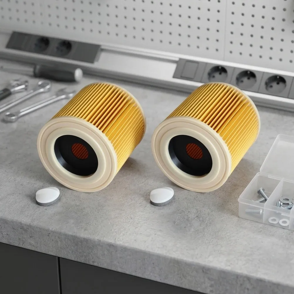 2pcs Filters For Karcher A2004 A2054 WD3000 Vacuum Cleaner Dry Wet Cleaning Replacement Multi-layer Filters Accessories
