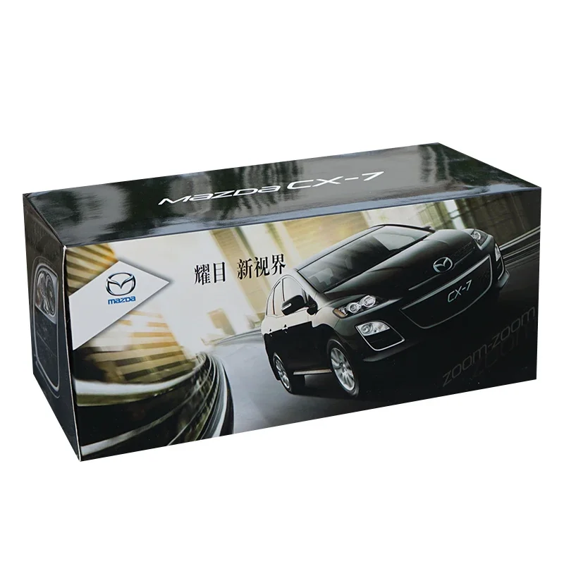 1/18 Mazda CX-7 Diecast Metal Car SUV Model Toy Boy Gift Collection Black With New Box