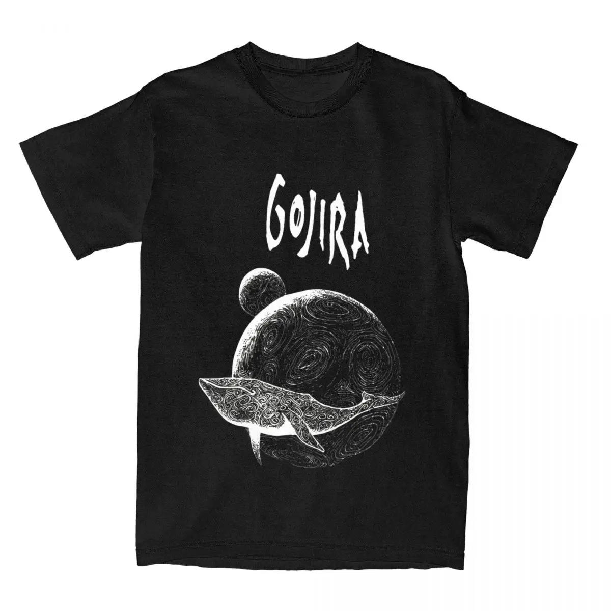 Men Women T-Shirts Gojiras Rock Metal Band Humor Cotton Tee Shirt Short Sleeve T Shirts Crewneck Clothing Unique