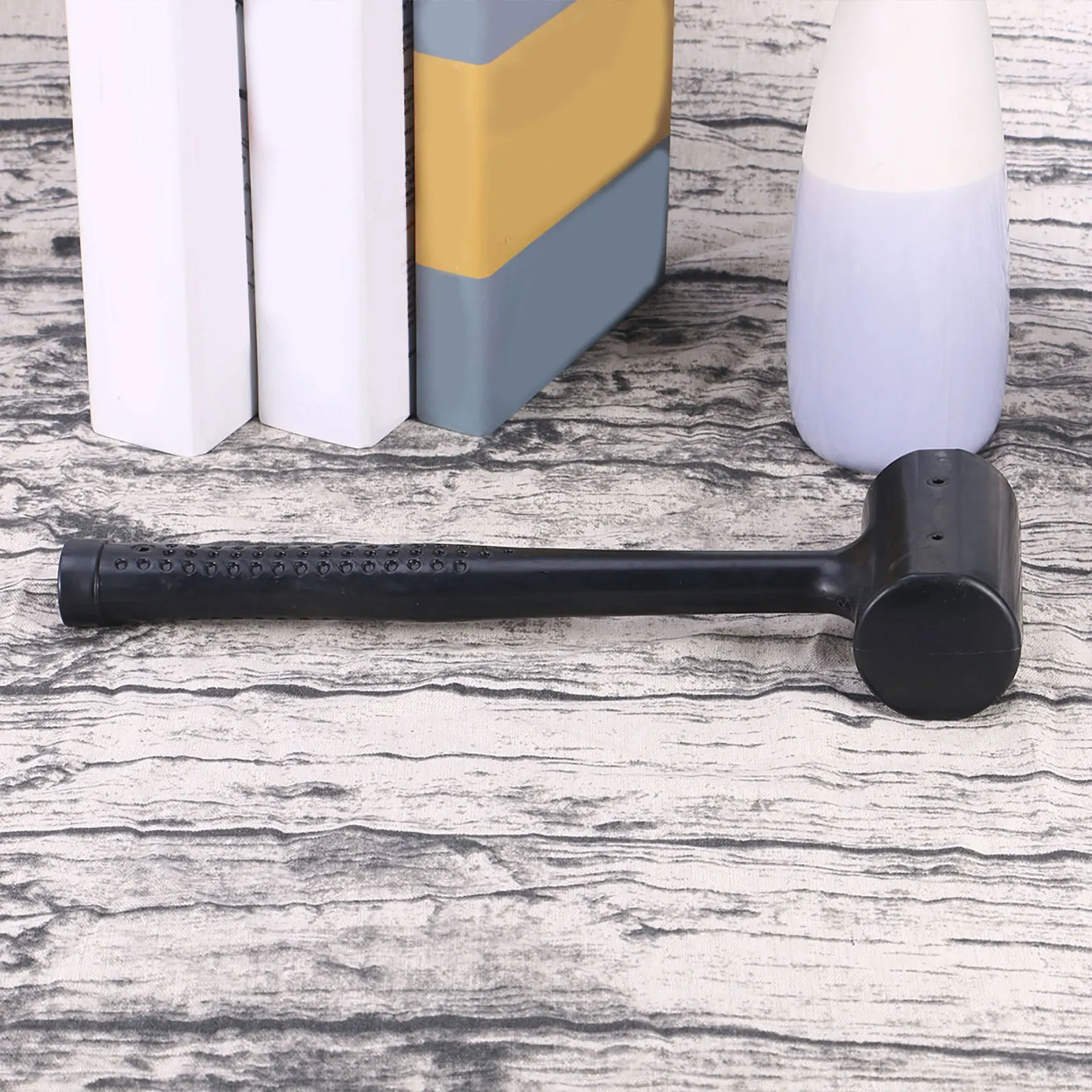 

Small Size Rubber Anti-Vibration Hammer Floor Tile Installation Tool for Wood Plastic Components Percussion with Comfort Grip