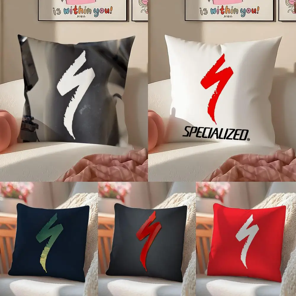 S-SpecializedE Cushion Cover Linen Pillowcase Cover Soft Decor for Sofa Home Room