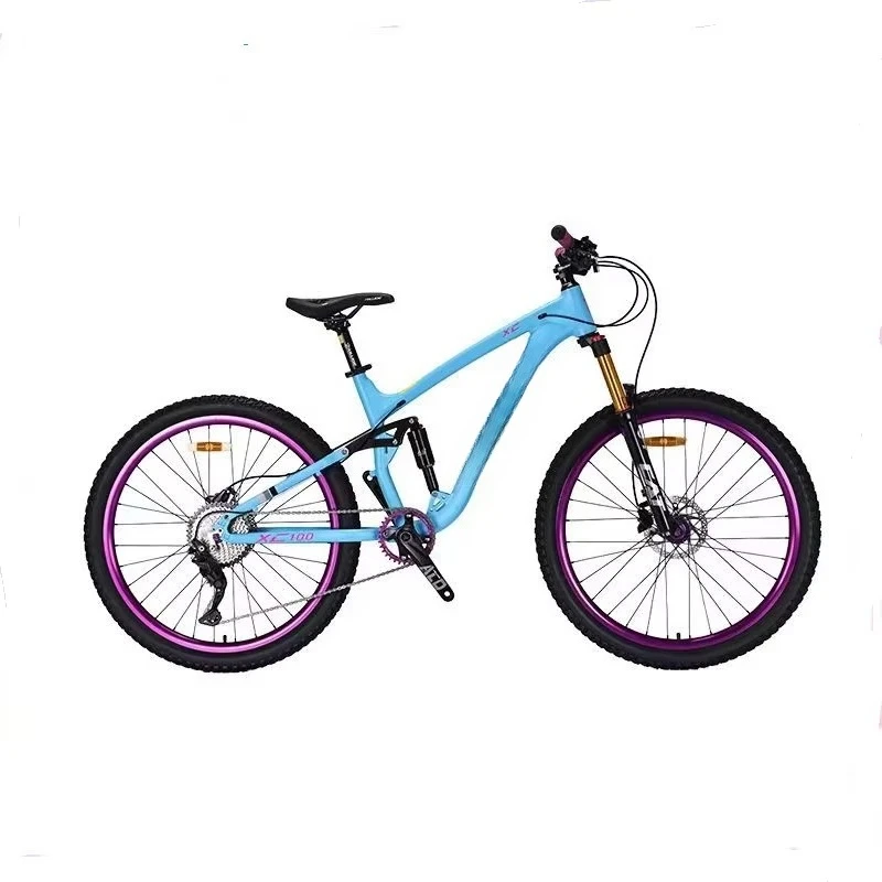 

Mountain Bike Bicycle Full Suspension Aluminum Alloy 27.5 Inch Hydraulic Disc Brake Cycle
