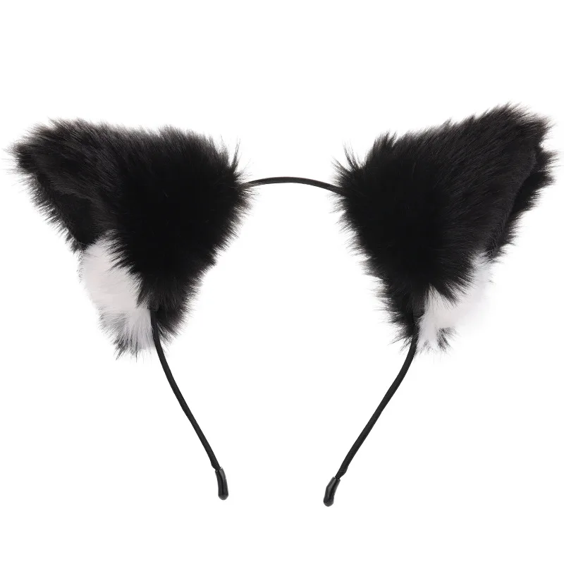 ‌Cat Ears Bell Headband - Cute Cat Girl Cosplay Hair Accessory for Christmas & Halloween‌