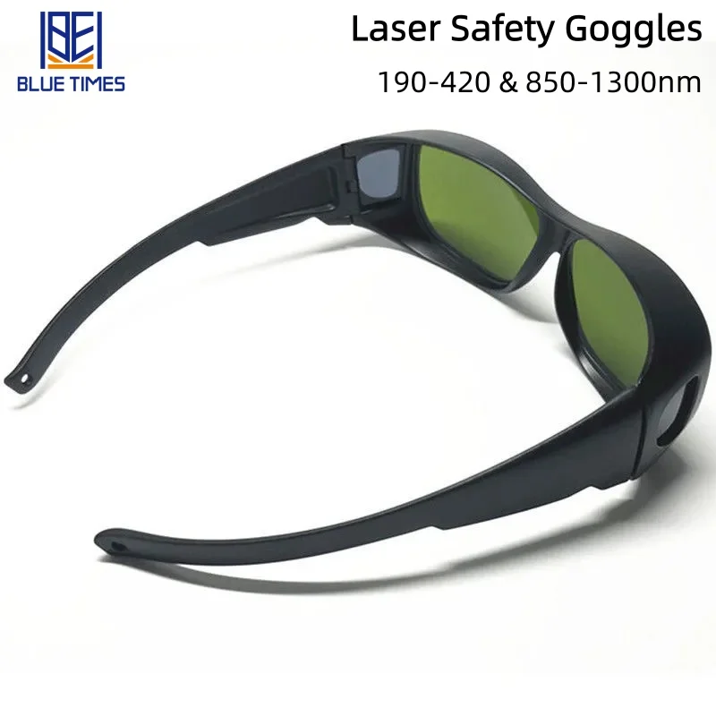 نظارات حماية ليزر عالية الجودة من Bluetimes D OD6 + CE 1064nm نظارات واقية لآلات ألياف الليزر 190-420nm و850-1300nm #5