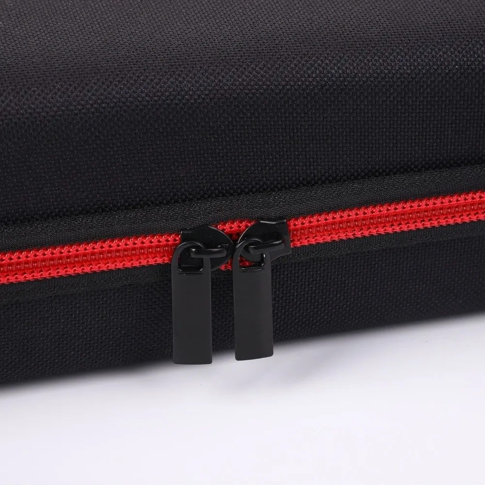 Shockproof Microphone Carry Bag Hard EVA Drop Proof Microphone Storage Bag Mesh Pocket Waterproof Microphone Carrying Case