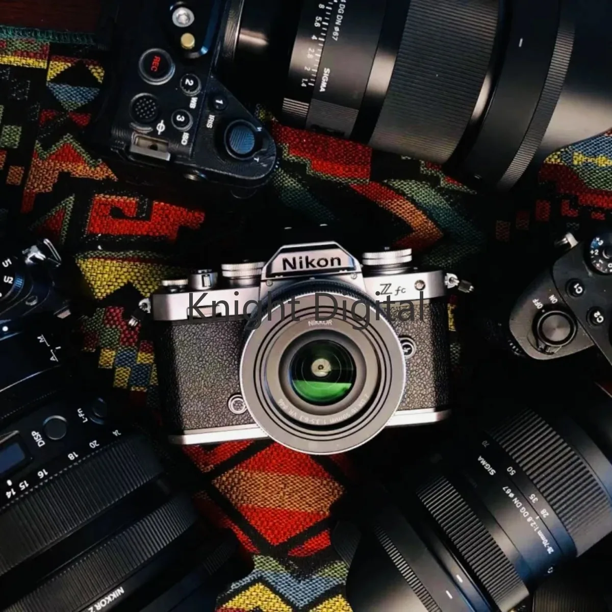 Винтажная сумка для фотоаппарата из натуральной кожи, защитный чехол, базовая ручка, ремень для Nikon ZF ZFC Z-FC Z30 Z50 Z6 Z7 Z7II