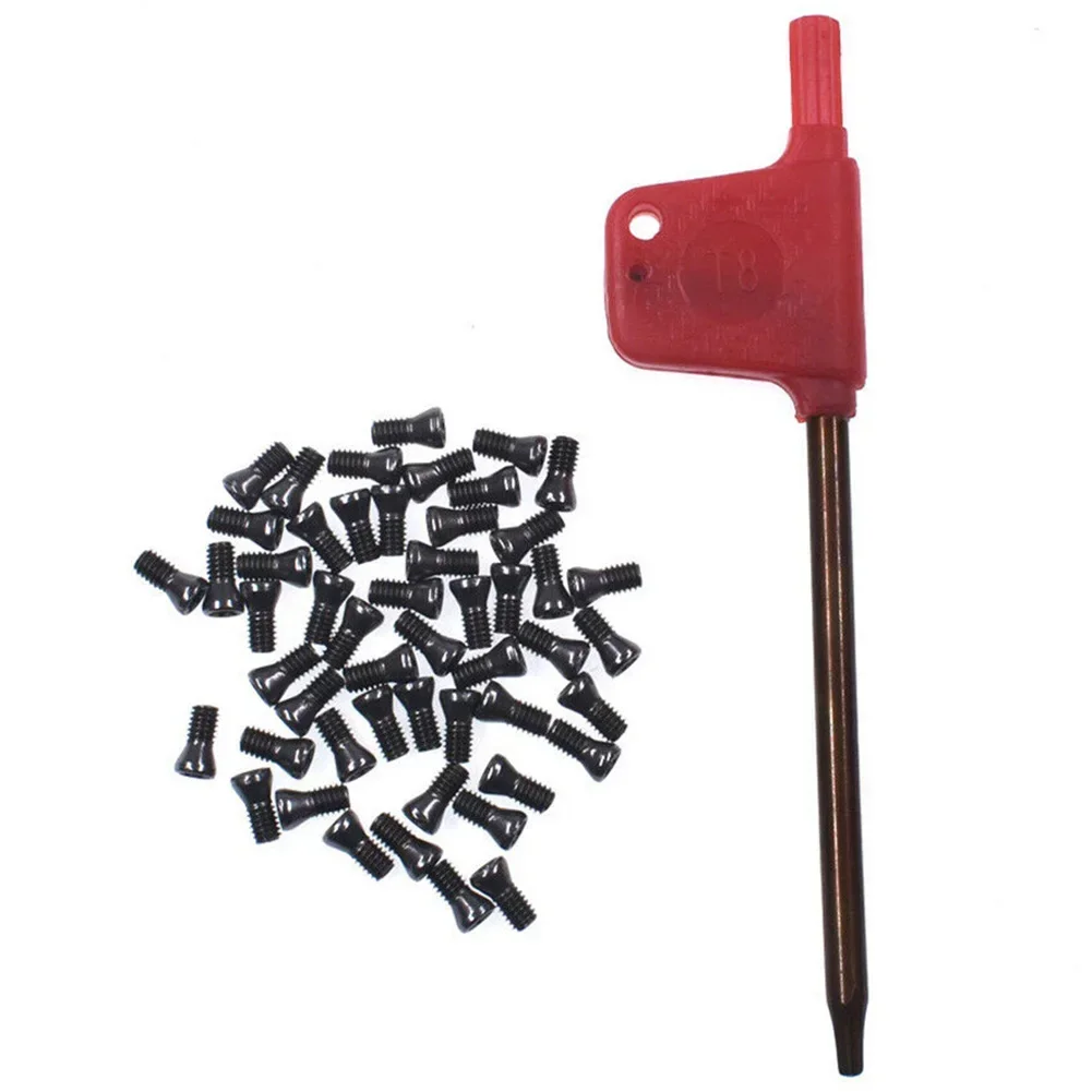 50pcs Insert Torx Screw for Lathe Tool & Screwdriver  M2 5 x 6mm Durable Material  Suitable for Carbide Insertion