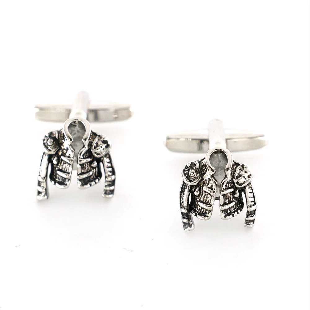 Matador Cuff Links For Men Coat Design Quality Brass Material Black Color Cufflinks Wholesale&retail