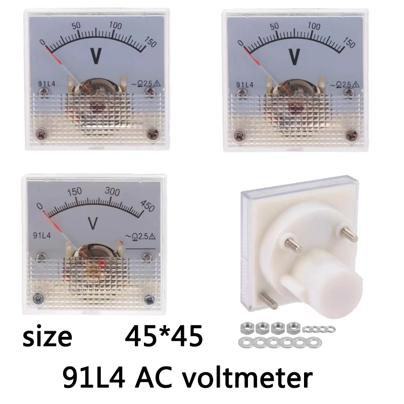 

91L4 AC voltmeter 150V 250V 300V 450V 500V generator voltmeter