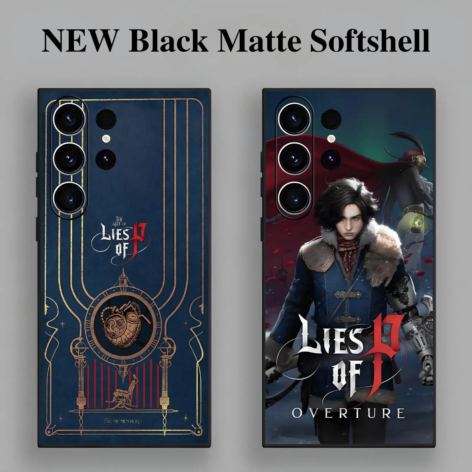 HOT GAME L-Lies of P COOL  Phone Case For Samsung S26 S25 S24 S23 S22 S21 S20 Ultra Note20 Anti-Drop Soft Black Case