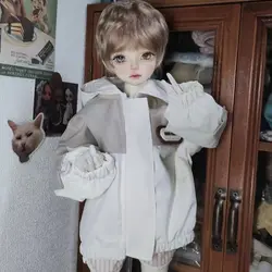 BJD doll clothes for 1/4 size cute doll clothes hooded jacket windbreaker coat BJD doll clothes 1/4 doll accessories