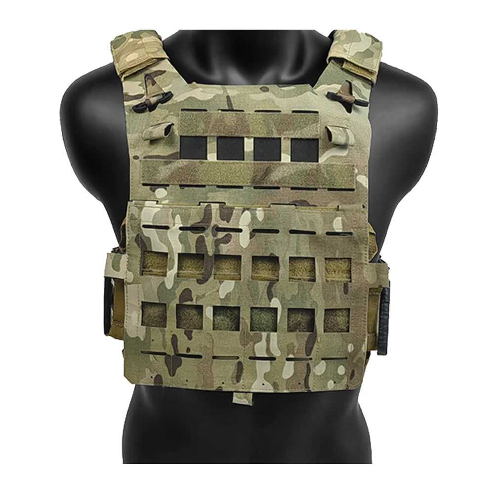 High Quality Adjustable Tactical Vest With Molle System Camouflage Chaleco Tactico 500D Nylon For Outdoor Camping Unisex