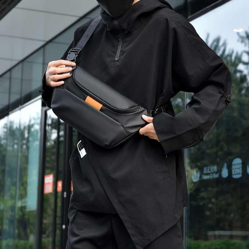 

Мужская нагрудная сумка, легкая сумка через плечо, сумка для телефона, уличная функциональная сумка через плечо