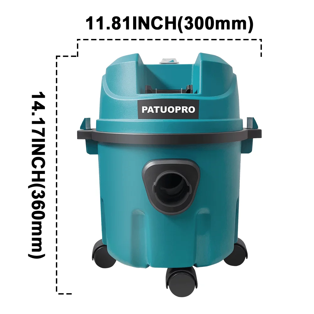 Cordless Wet/Dry Vacuum Cleaner 10L Barrel Dust Collector Floor Car Pet Hair Multifunction Cleaning Tools For Makita 18V Battery