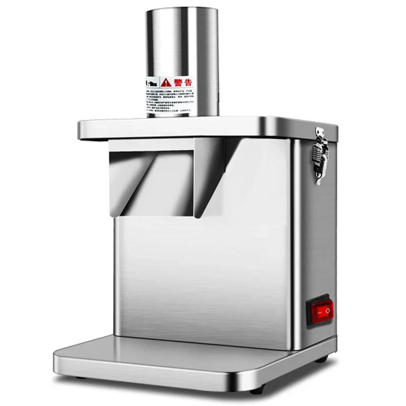 Cortador de vegetais multifuncional 250W, fatiador de frutas e vegetais, máquina comercial doméstica de corte em cubos