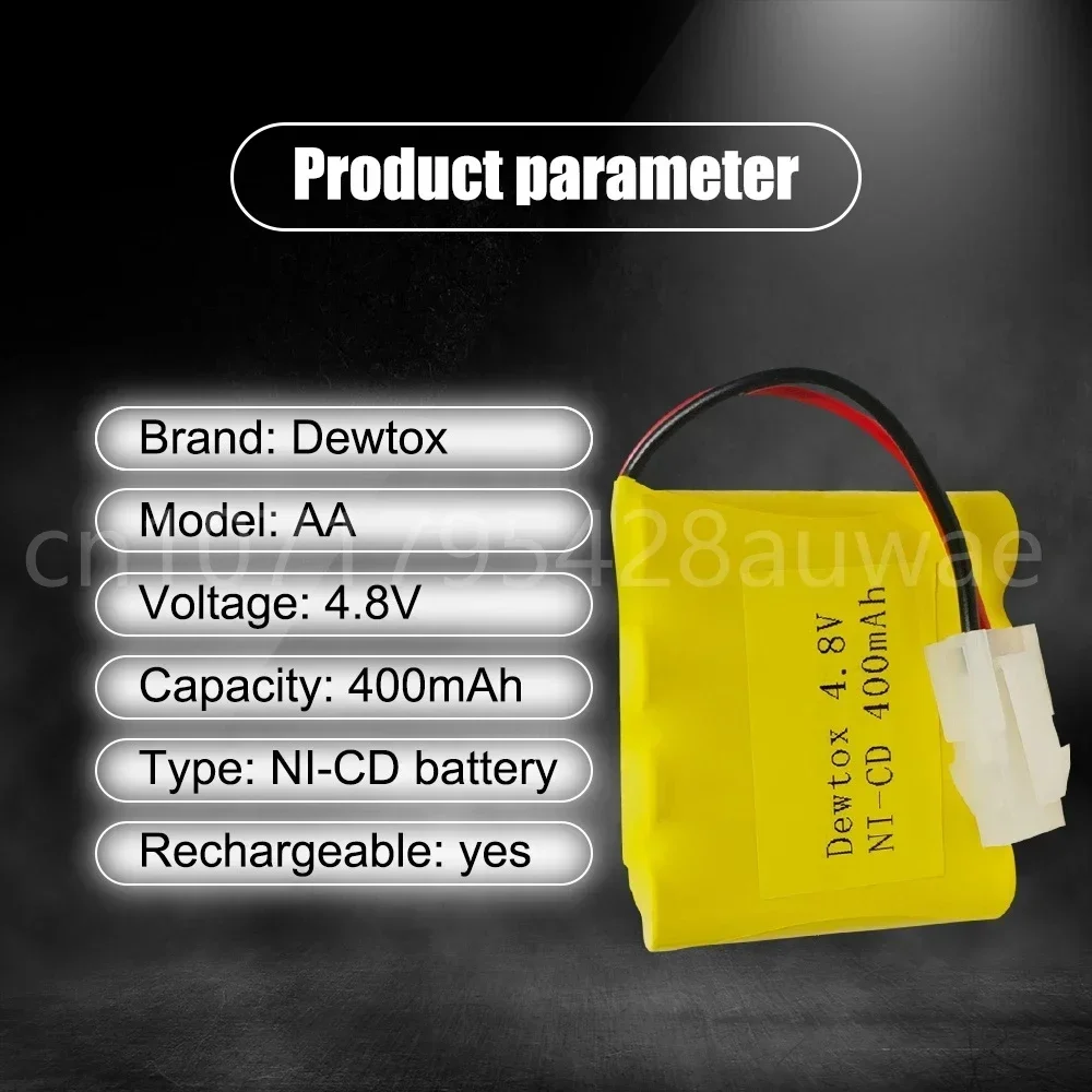 4.8v 400MAH Ni-Cd Cadmium Rechargeable Battery Pack 508 611 605 550 Remote Control for Cordless Telephone Remote Control Car