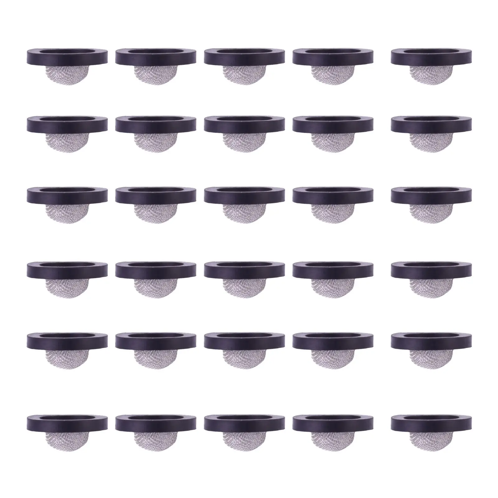 

40 шт. прокладка из нержавеющей стали, резиновое уплотнение, фильтр для душевого шланга, кран, сито для раковины, экономия воды, анти нитриловый край, длительный срок службы