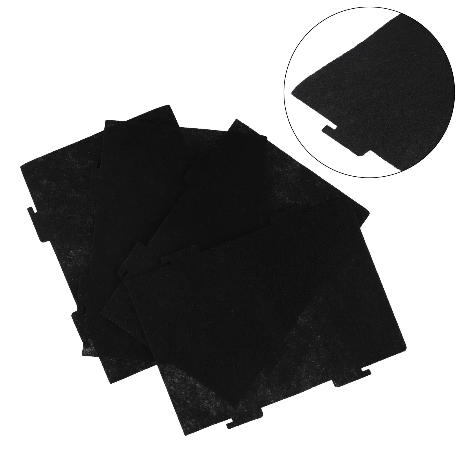 4pcs/6pcs Activated Charcoal Filters For Low-Profile KMLS311HBL Microwave Oven W11282981Range Hood Parts