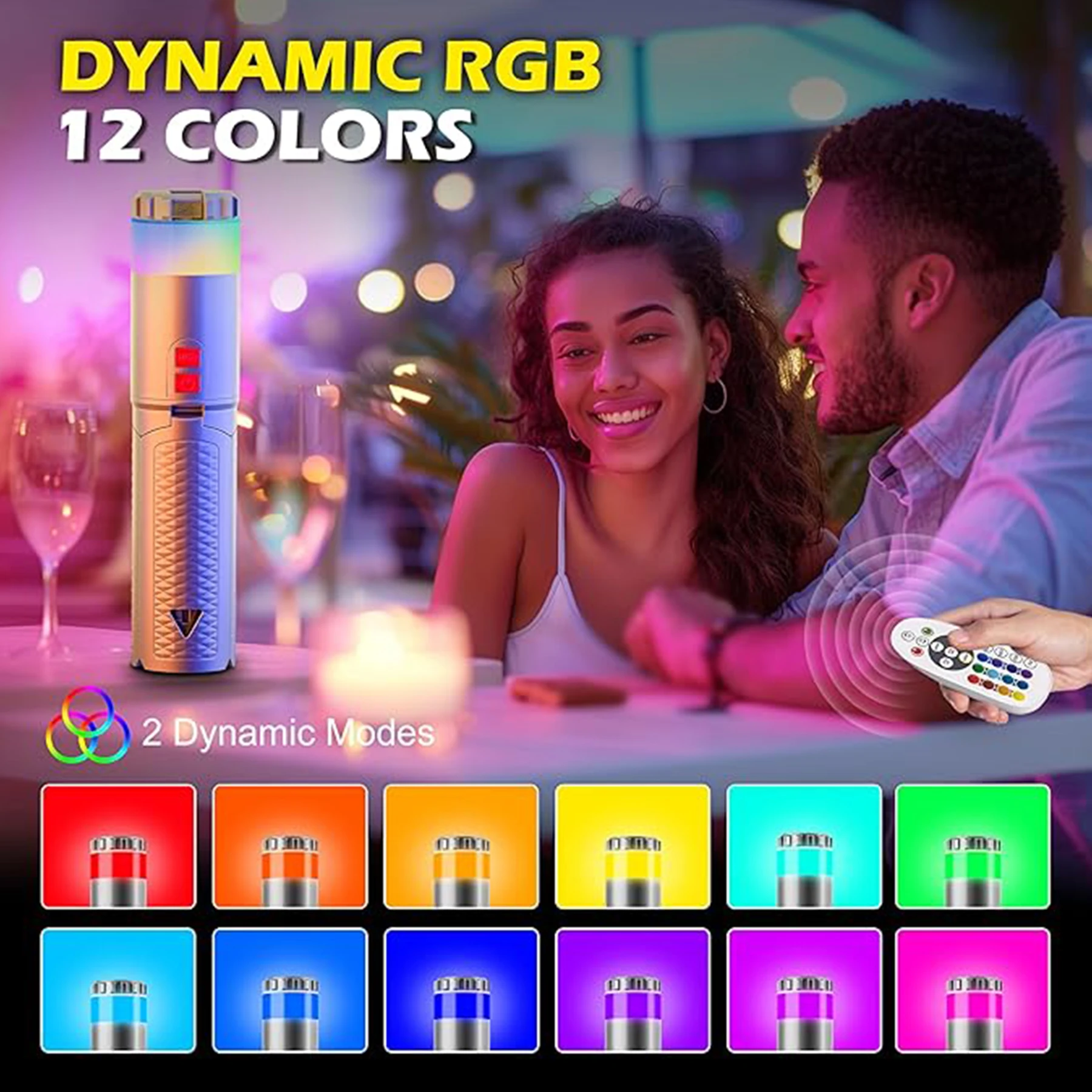 Telescopic Camping Light Rechargeable Portable Outdoor LED Lantern Table Lamp 5 Light Modes With Tripod Emergen