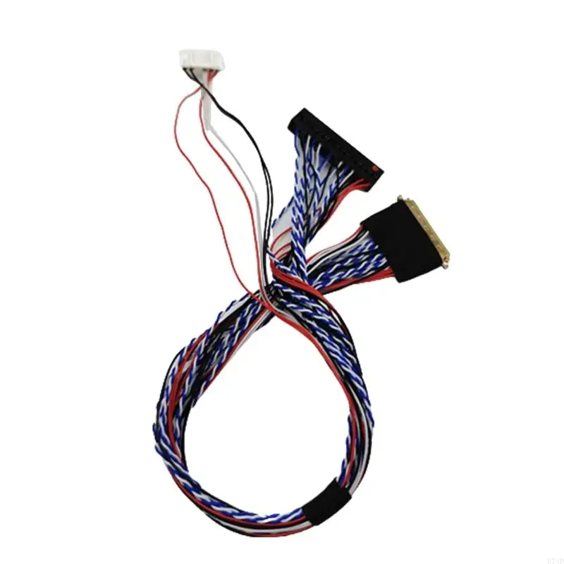 Cable LVDS de pantalla LCD Cable LVDS de 40 pines Soporte de 2 canales y 6 bits para panel LCD de 14-18,4 pulgadas Cable LVDS de pantalla LCD