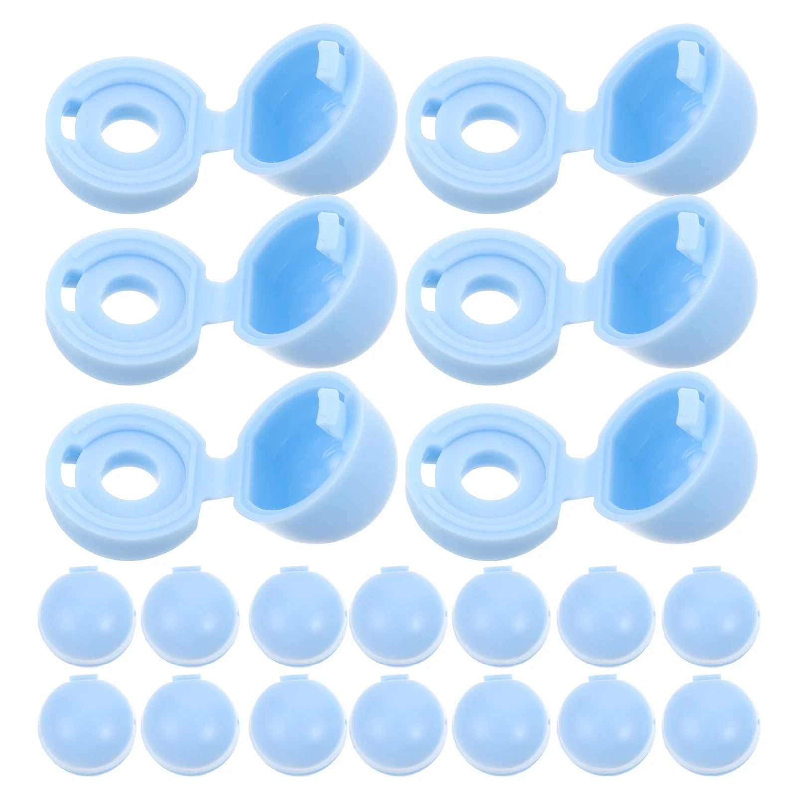 

50pcs Reusable Plastic Screw Protector Caps Bolt Nut Covers Weatherproof Thread Covers For Swings Playground Machinery M4 M6 M8