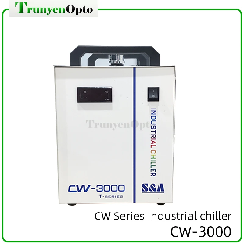 Enfriador de agua Industrial modelo cw3000 para máquina de grabado láser CO2, refrigeración por agua