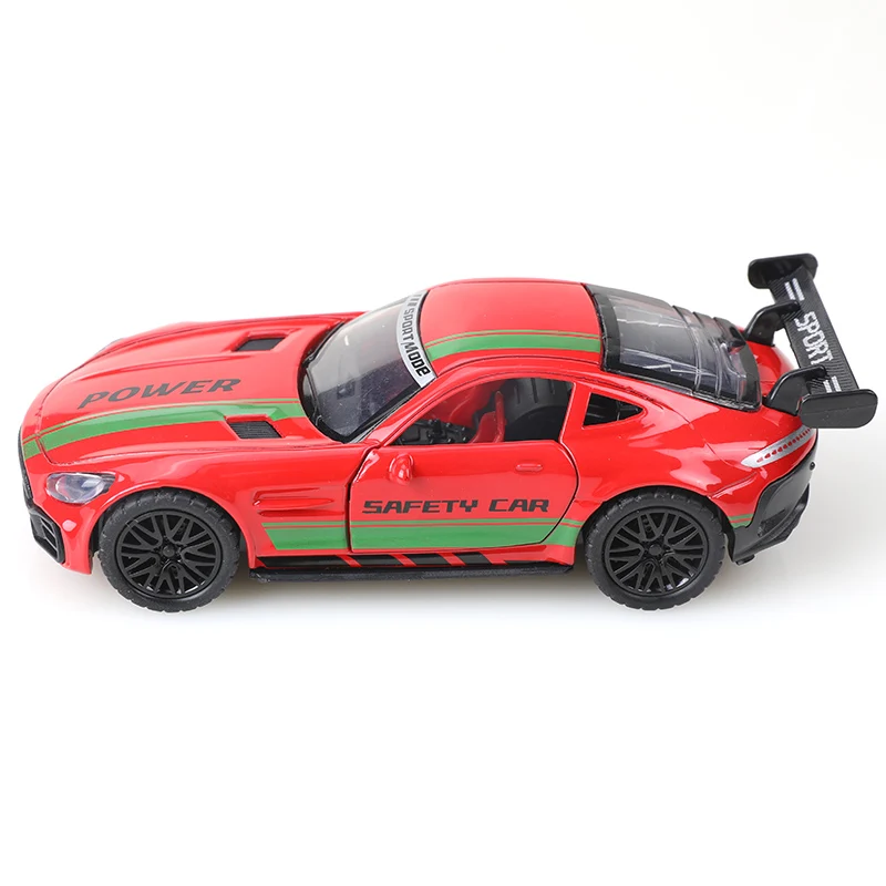 نموذج سيارة معدني للأولاد ، سيارة لعبة مرتجعة ، هدية مبهرة للأطفال ، زخارف ، 3 أبواب ،