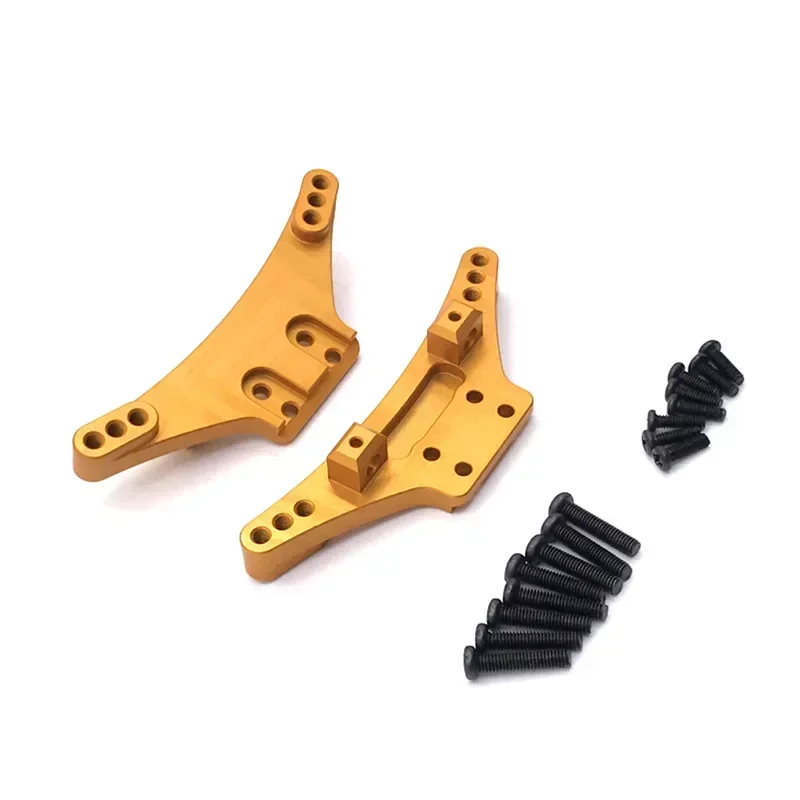 WLtoys-Pièces de rechange en métal pour voiture RC, 1/10, 104009, 1/12, 12401, 12402-A, 12403, 12404, 12409, Mise à niveau des chocs avant et arrière, Lightning TS