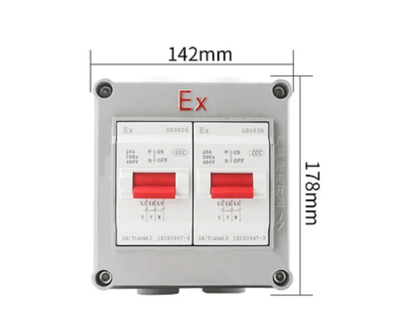 Explosion proof circuit breaker   20A