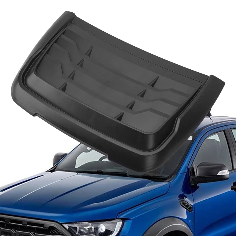 غطاء محرك السيارة مدخل هواء تنفيس غطاء مغرفة الكسوة لفورد رينجر XLT XLS XL 2015-2022