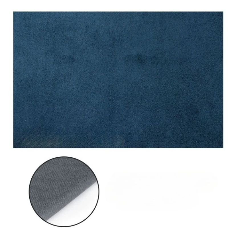 Self Adhesive Suede Velvet Fabric Four Way Stretch Interior Renovation AB Pillar Center Console Sofa Repair Patch Cloth