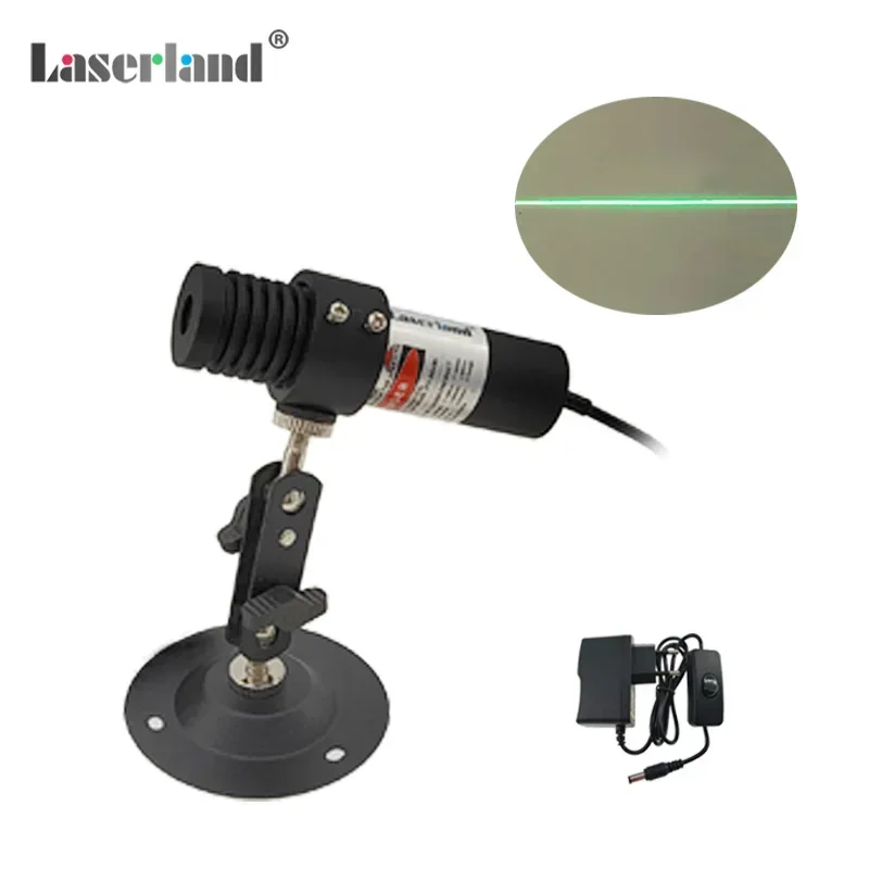 520nm Water Resistant Green Line Generator Laser Module for Stone Woodwork Sawmill Cutting Alignment 26mm