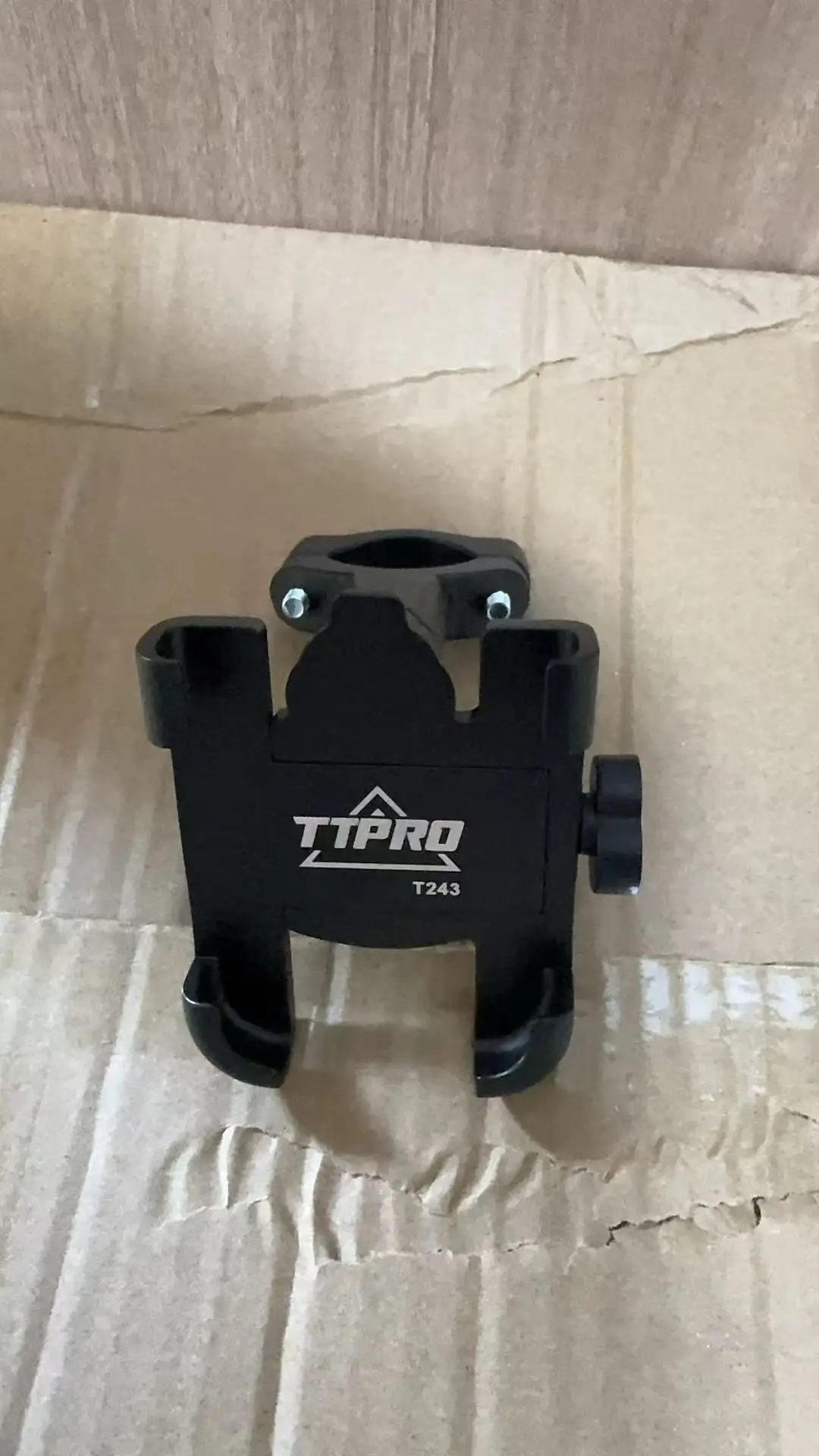 

TTPRO Bicycle Phone Holder Aluminum Alloy Anti-slip Universal Motorcycle Scooter Mountain Bike Adjustable Phone Stand Mount