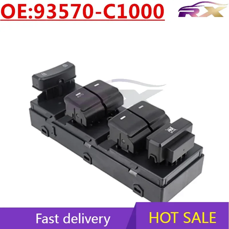 

OEM: 93570-C1000 Power Window Master Control Switch For Hyundai Sonata