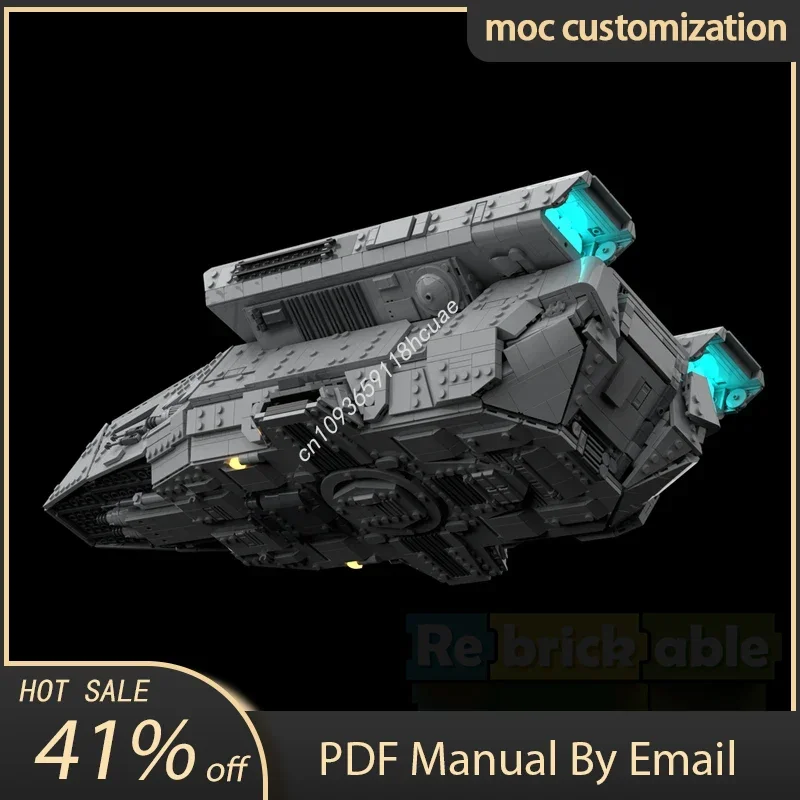 

4729pcs Moc Star Battle Delta-class DX-9 Troop Transport Model Building Blocks Bricks Creative Assembly Toys Kid Holiday Gift
