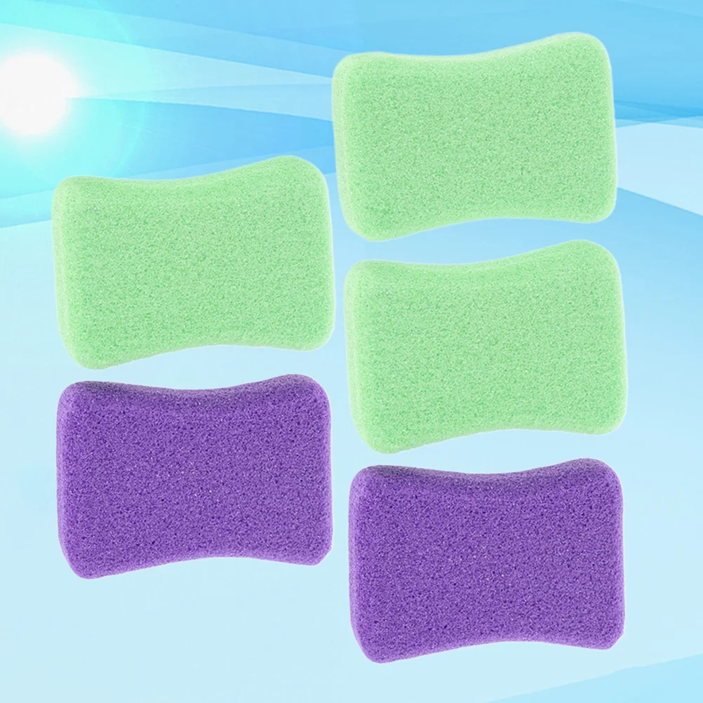

5Pcs Pedicure Pumice Stones Foot Grinding Tools Dead Skin Remover Exfoliating Tool Rough Surface Long Lasting Use