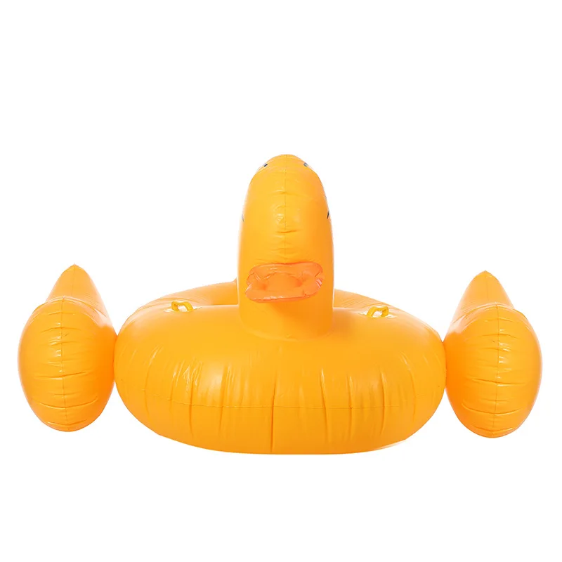 Cartoon Pool Floats for Adults Water Toys for Kids Yellow Duck Shape Huge Size Beach Swimming Rings Inflatable Pool Toys