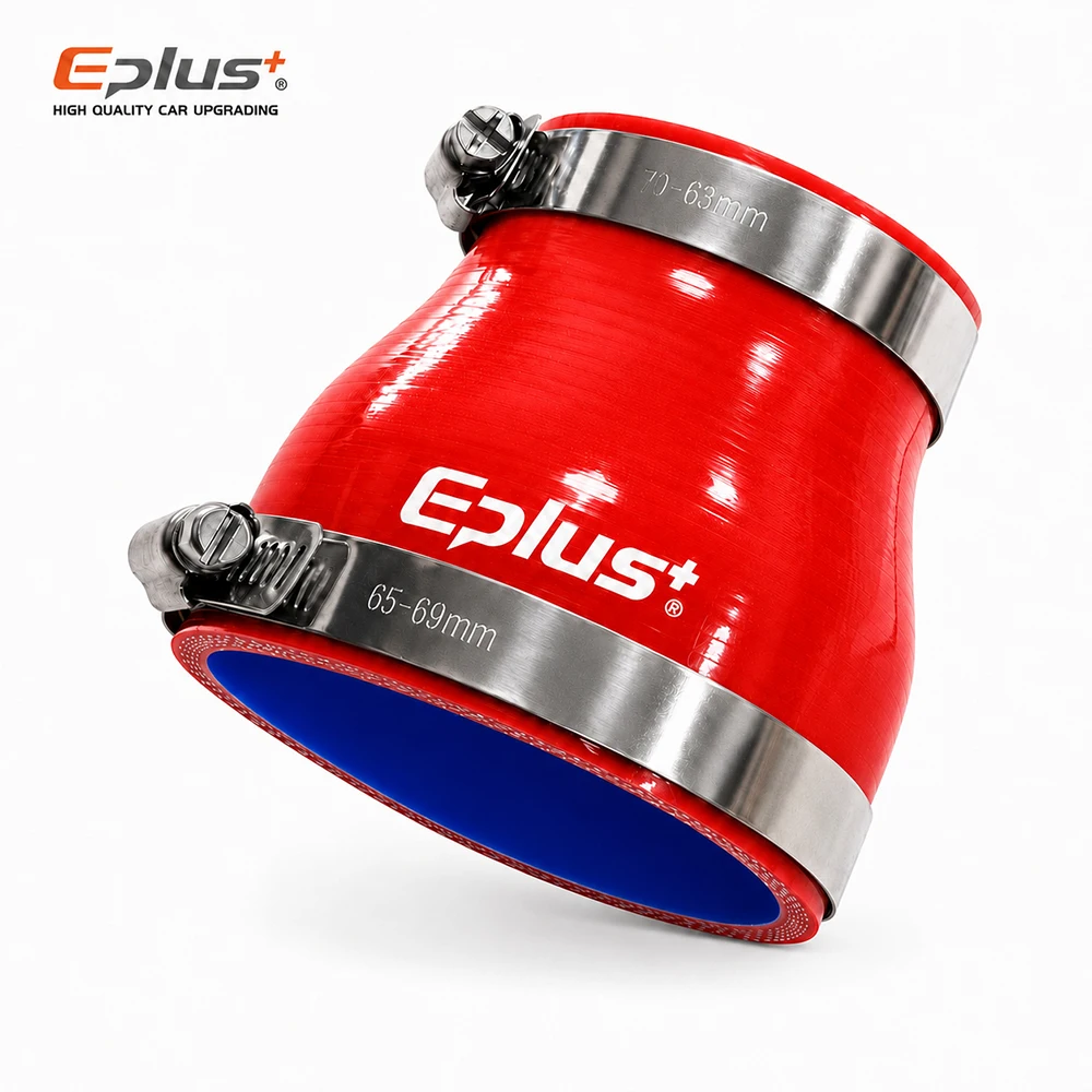 Straight Silica Gel Tube Adapter Red Silicone Hose Car Intake Turbo Intercooler Pipe Reducer High Temp Coupler