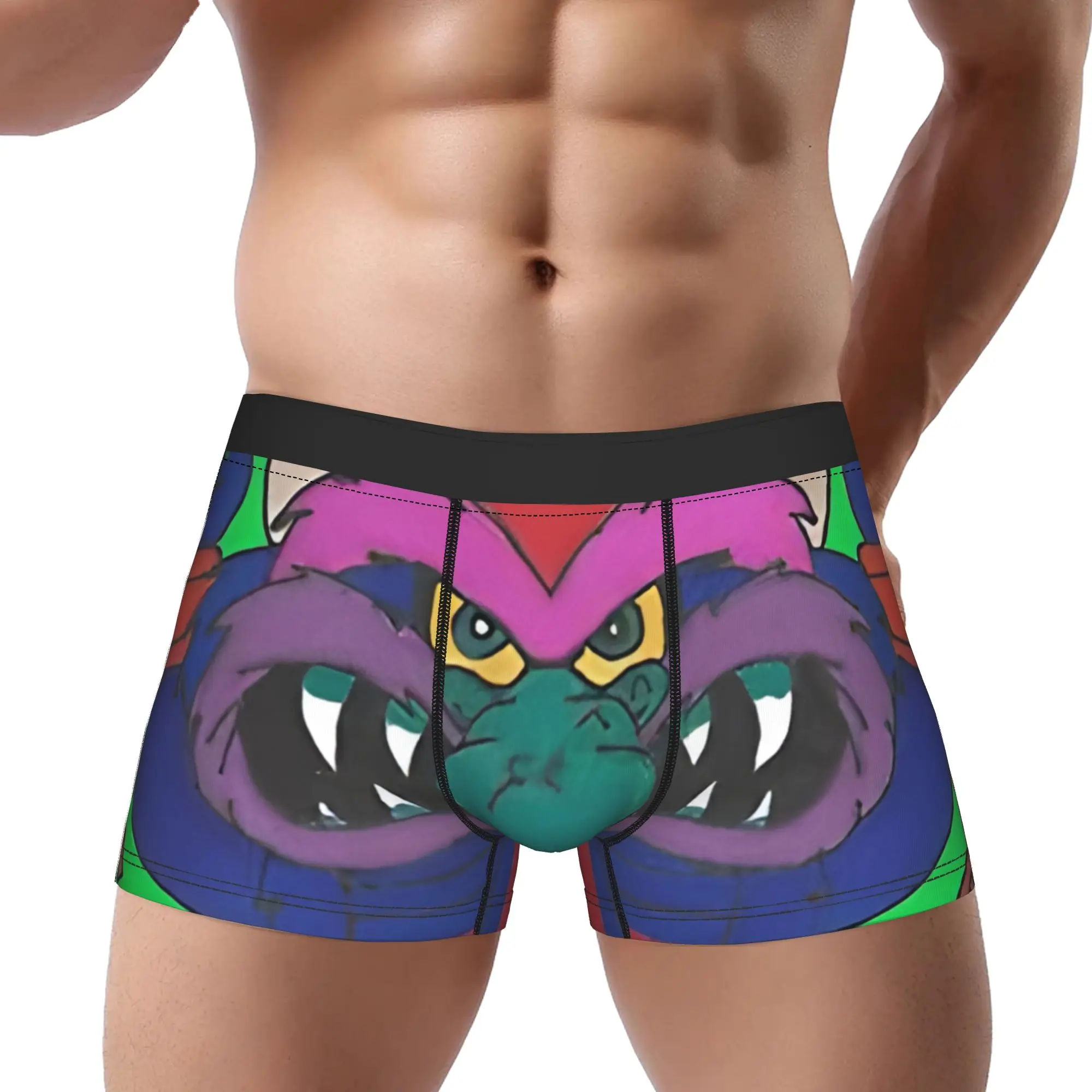 My Pet Monster  Element Skateboards Underpants Breathbale Panties Man Underwear Element Print Shorts Boxer Briefs
