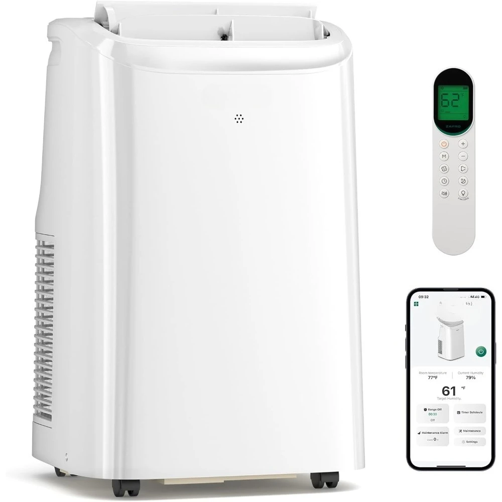 

Customized.Portable Air Conditioners 10000 BTU (6000 BTU SACC), Portable AC with Fan & Dehumidifier, 24Hrs Timer with APP/Remote