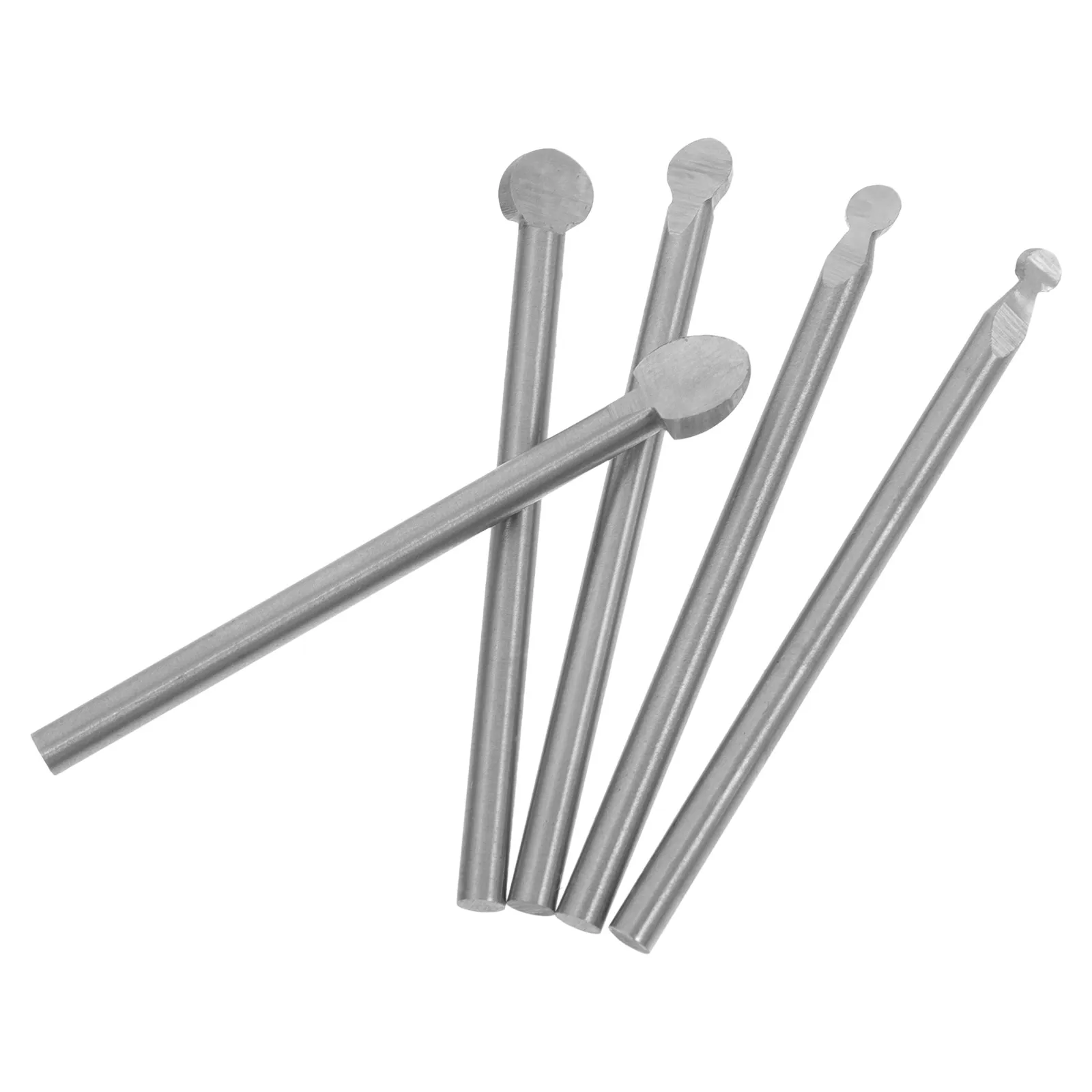 

5pcs Carving Knife Router Bits White Steel Drill Wood Root Nut Electric Grinder Forster Buffing Rake Countersink Concrete