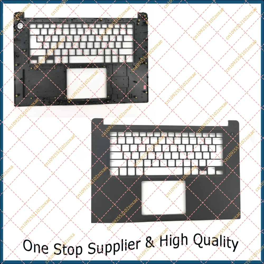 US Backlit Laptop Upper Case Palmrest Keyboard Touchpad Assembly for Dell Inspiron 7460 7472 P74G 0K9GT3