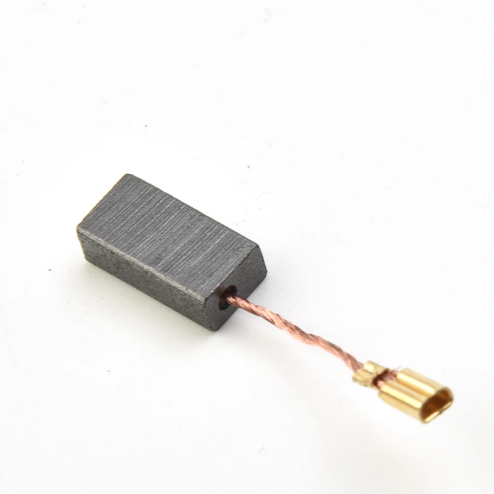 

Угольные щетки для угловой шлифмашины, 10 шт., 15x8x5 мм, с проволокой, 1 комплект