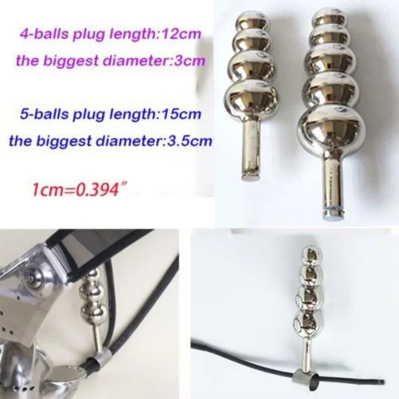 Stainless Steel Male Chastity Belt Replacement Accessories Hollow Closed Cock Cage Wires Plate Lock BDSM Restraint Anal Plug Men