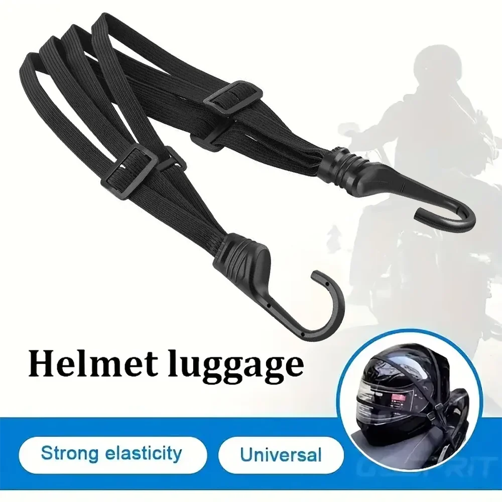 For PIAGGIO Liberty125 MP3 500 Medley Beverly 300 ZIP 50 Motorcycle Helmet Straps Luggage Retractable Elastic Rope Fixed Strap