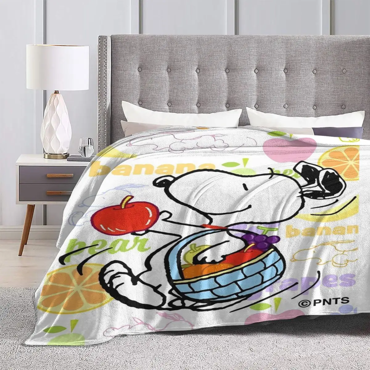 Snoopy Dog MINISO Blanket Picnic Flannel Throw Blanket For Couch Bed Soft Custom Quality Bedspread Gift Idea