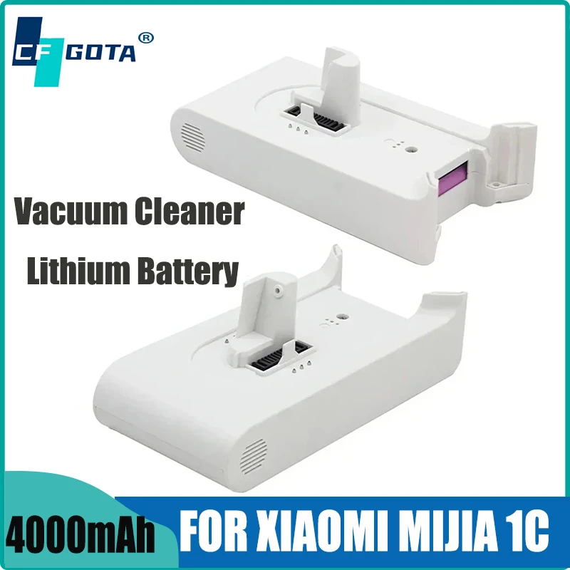 

New Upgrade 25.2V 4000mAh Battery Rechargeable Li-ion Battery For Xiaomi 1C Handheld Cordless Vacuum Cleaner P2017-7S1P-BMA