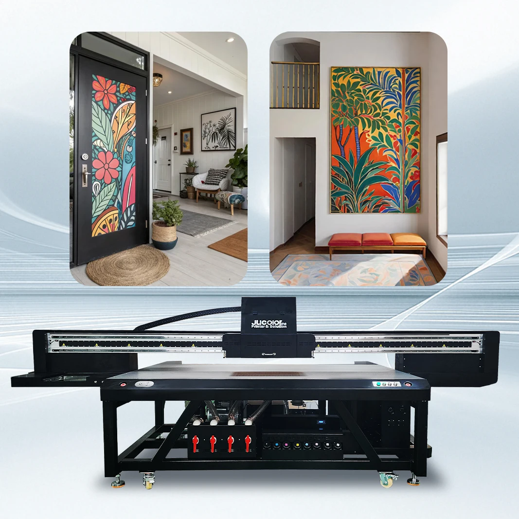 Jucolor CJ-UVF2513Pro-HD  25600 Nozzles 10-color High Definition Large Format Lndustry UV Flatbed Printer
